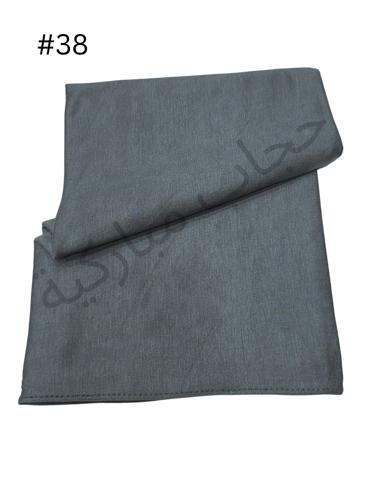 Shawl Linen Almani without fringes (Grey#7)
